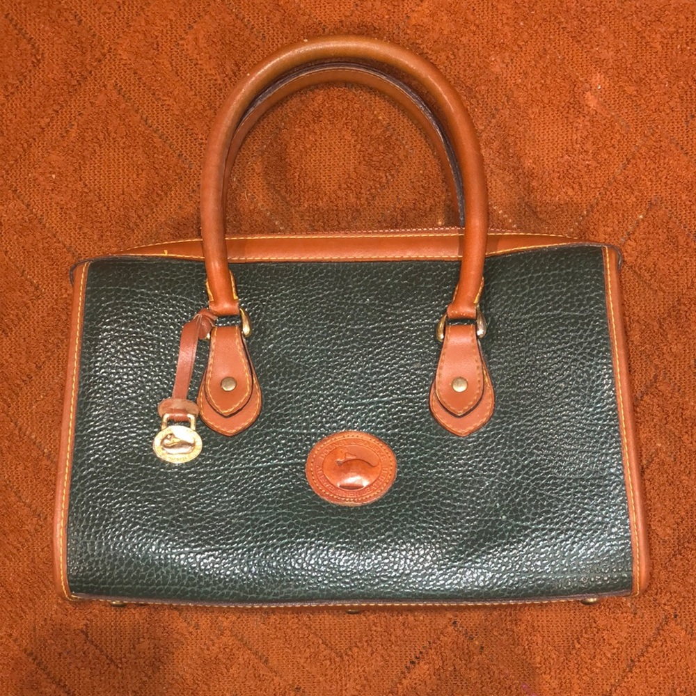 Vintage Dooney & Bourke Leather Handbag